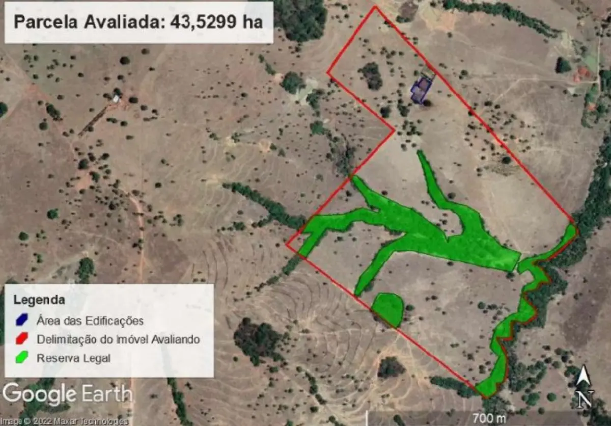 LOTE 001 - UMA FAZENDA EM GOIAS COM 43,2048 HECTARES EM SÃO LUIS DE MONTES BELOS
