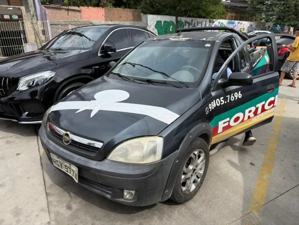 LOTE 000 - Chevrolet Montana 1.8 Conquest FlexPower 8V, ano/modelo 2007