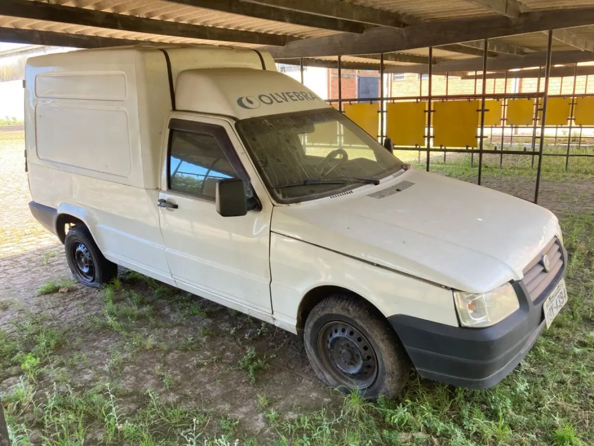 LOTE 033 - Fiat Fiorino Flex, fabricação/modelo 2008/2008, cor branca