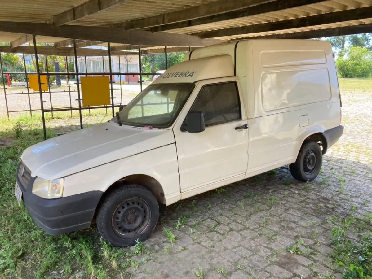 LOTE 033 - Fiat Fiorino Flex, fabricação/modelo 2008/2008, cor branca