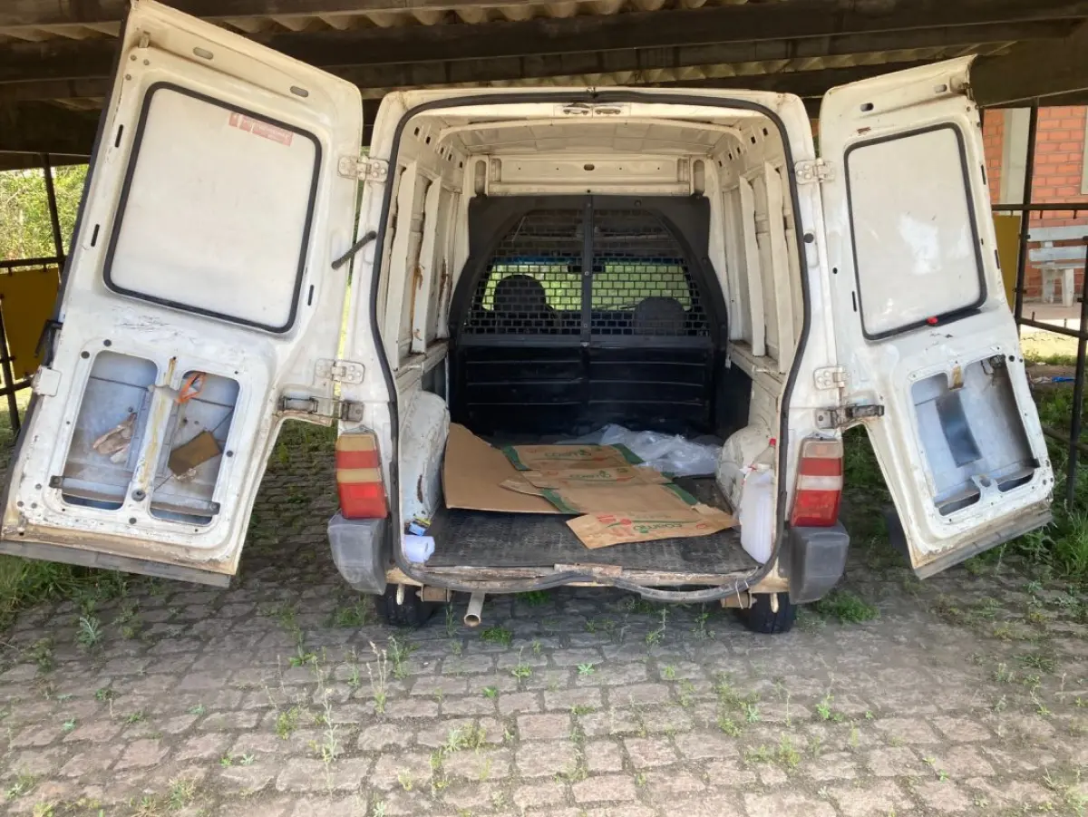 LOTE 033 - Fiat Fiorino Flex, fabricação/modelo 2008/2008, cor branca