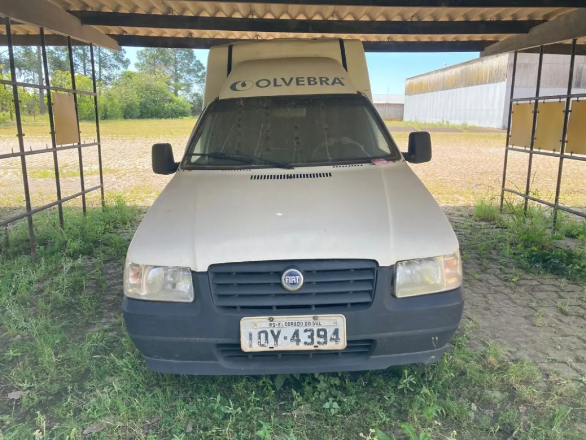 LOTE 033 - Fiat Fiorino Flex, fabricação/modelo 2008/2008, cor branca