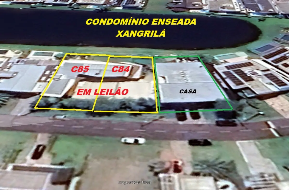 LOTE 001 - 2 TERRENOS COM CONSTRUÇÕES – COND. ENSEADA XANGRILA-RS     C84 5 C85