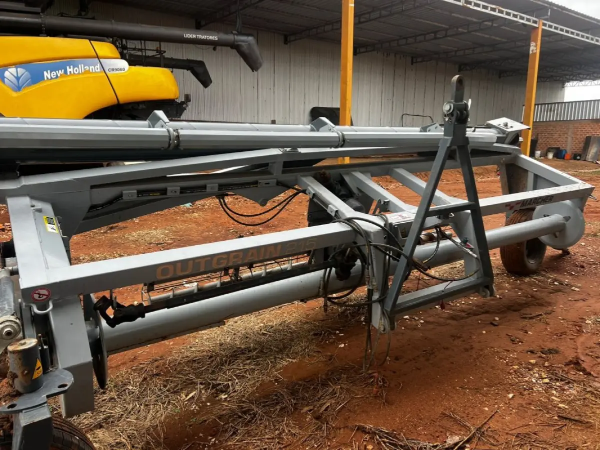 LOTE 112 - 01 Desembutidor Outgrain 215 MARCHER cinza