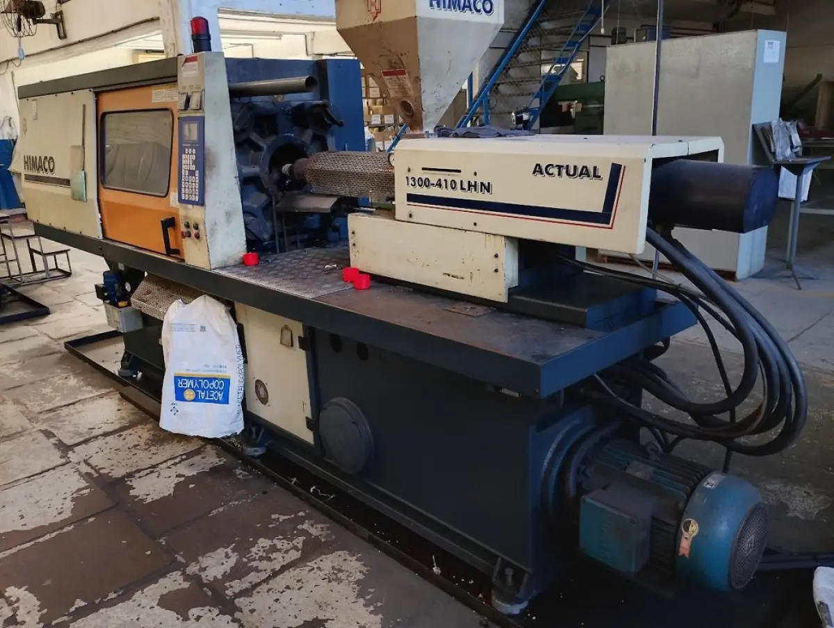 LOTE 035 - Injetora Himaco 1300 - 410 LHN