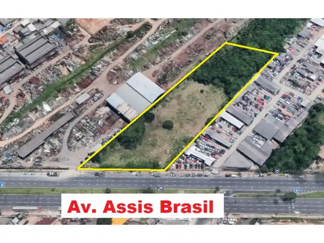 GRANDE ÁREA NA ASSIS BRASIL MAIS DE 10.000M2