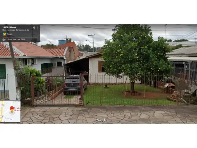 LEILÃO DE IMOVEL RESIDENCIAL NA RUA MIRANDA EM NH