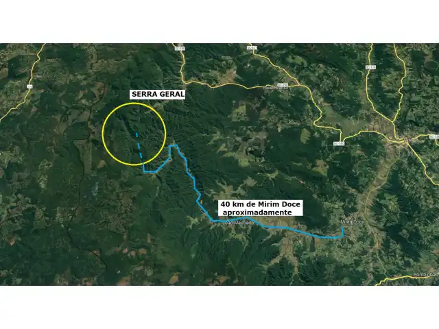 LEILÃO DE 100ha EM MIRIM DOCE – FAZENDA SERRA VELHA – ÁGUA CLARA / SC