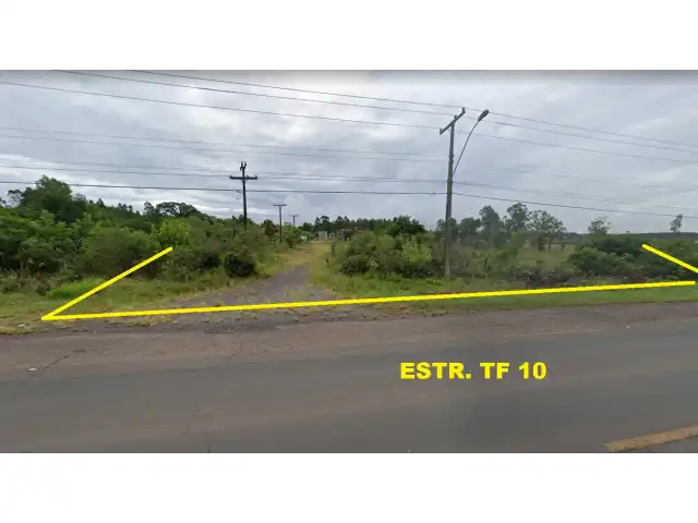 LEILÃO IMÓVEL GRANDE C. ÁREA 46.000M2 – 2 FRENTES PARA ESTRADAS ASFALTADAS NA ZONA INDUSTRIAL DE TRIUNFO