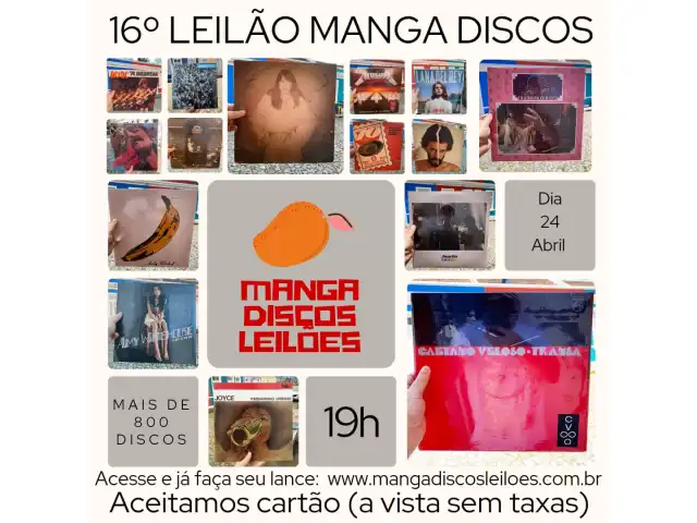 16° Leilão de discos