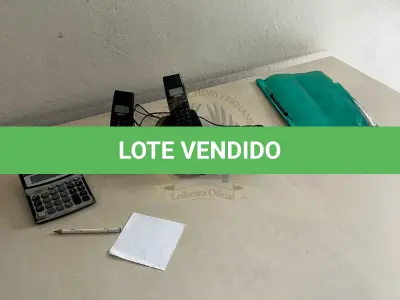 LOTE 002 - LOTE CONTENDO TODOS OS EQUIPAMENTOS