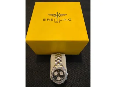 LOTE 002 - RELOGIO BREITILING QUARTZ - Cronograph Colt A53035