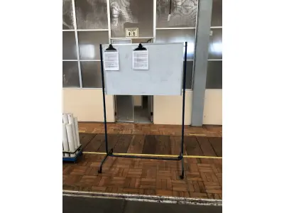 LOTE 206 - Quadro de aviso