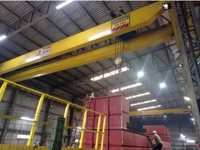 LOTE 000 - PONTE ROLANTE ATRIUM CRANES 20TON