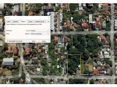 LOTE 001 - o imóvel na R. Liberal, s/n, Bairro Tristeza, com 2.667,28m2