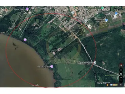 Lote 000 - imóvel situado no bairro belém novo, no lugar denominado ponta grossa, terreno de forma irregular, com a área superficial de 151.384,40m2 a