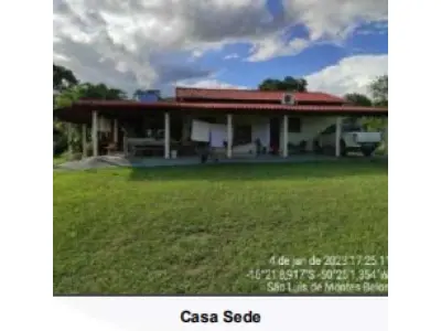 LOTE 001 - UMA FAZENDA EM GOIAS COM 43,2048 HECTARES EM SÃO LUIS DE MONTES BELOS