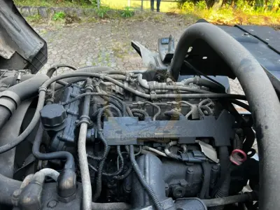 LOTE 007 - Caminhão Hyundai/HD80, fabricação/modelo 2021/2022, diesel, cor branca, carroceria fechada (sem chave)