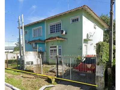 LOTE 003 - UM TERRENO URBANO, com 2 casas geminadas, com a área superficial de 421,45m², no loteamento MORADAS DO SOBRADO,  Rua Aldo Link