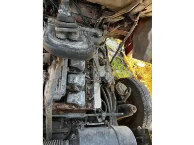 LOTE 003 - VOLKSWAGEN – 8-140 2p (diesel), fabricação/modelo 1995/1995, cor: vermelha (sem chave)