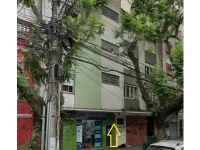 LOTE 019 - Apt 206, do Edificio Valverde a Rua República 399, Porto Alegre com área privativa de 43,47m2