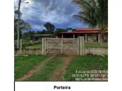 LOTE 001 - UMA FAZENDA EM GOIAS COM 43,2048 HECTARES EM SÃO LUIS DE MONTES BELOS