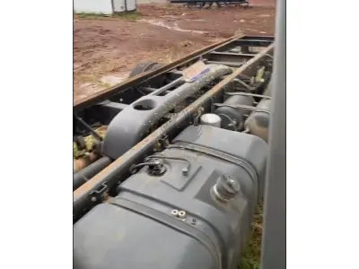 LOTE 010 - Caminhão Hyundai/HD 80, fabricação/modelo 2021/2022, diesel, cor branca, carroceria fechada (sem chave)