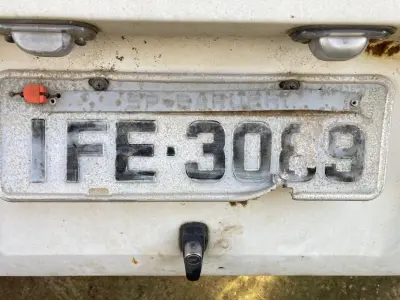 LOTE 038 - VW/Kombi, fabricação/modelo 1996/1996, cor branca