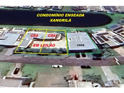 LOTE 001 - 2 TERRENOS COM CONSTRUÇÕES – COND. ENSEADA XANGRILA-RS     C84 5 C85