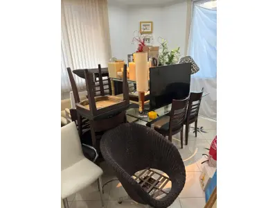 LOTE 000 - Lote de moveis para casa