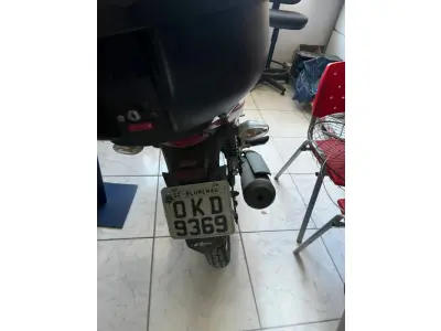 LOTE 004 - motocicleta Honda CG Start, vermelha 2018/2018