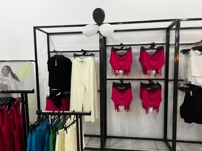 LOTE 004 - Roupas, moveis, eletrônicos