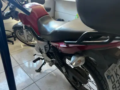 LOTE 004 - motocicleta Honda CG Start, vermelha 2018/2018
