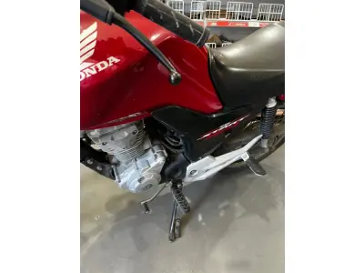 LOTE 003 - motocicleta Honda CG Fan, vermelha 2018/2018