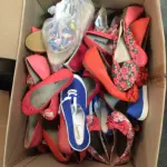 LOTE  - SAPATOS E BOLSAS FEMININOS