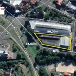 LOTE  - GRANDE IMÓVEL INDUSTRIAL NA ENTRADA DE IGREJINHA, COM 2.230,00M2 E ÁREA CONSTRUÍDA DE 1.240M2