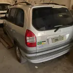 LOTE 02 - Chevrolet Zafira CD 02/03 cor prata
