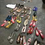 LOTE  - SAPATOS E BOLSAS FEMININOS