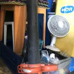LOTE 078 - soprador de folhas blackedecker sucata