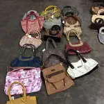 LOTE  - SAPATOS E BOLSAS FEMININOS