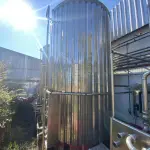 LOTE 053 - 02 SILos de Leite Globo Inox 20.000 Litros