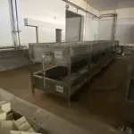 LOTE 027 - 12 caixa de inox para queijo (volumes diversos – Usado para lavar forma e agua gelada)