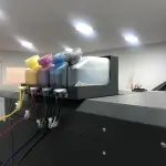 LOTE 049 - Impressora ploter grande Xenons, acompanha o computador