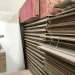 LOTE 020 - Lote com placas em mdf e compensado novas 