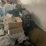 LOTE 10 - MÓVEIS EQUIPAMENTOS - vários itens junto ao prédio