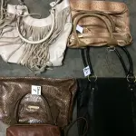 LOTE  - SAPATOS E BOLSAS FEMININOS