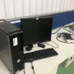 LOTE 322 - Exaustores, roteadores, equipamento de teste, cpu, monitor, teclado 