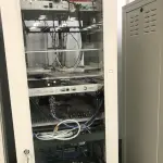 LOTE 337 - Rack com equipamentos de teste 