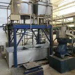 LOTE 001 - Tanques de extração de cor – Sistema de filtro à vácuo – Sistema de centrífuga e extração de óleo- Tanques de concentração – Câmara frigorífica – Tanque reservatório – etc