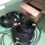 LOTE 295 - Roteadores, antenas, equipamento de teste, cabos 